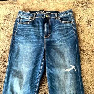 American Eagle Plus Super High Rise Jeans